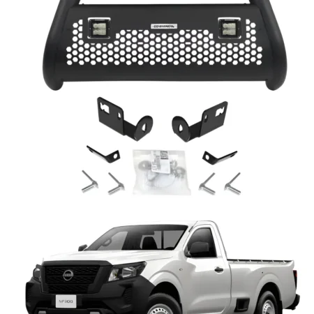 Burrera Defensa Rc2 Lr2 C/luz Nissan Np300 2016 - 2025