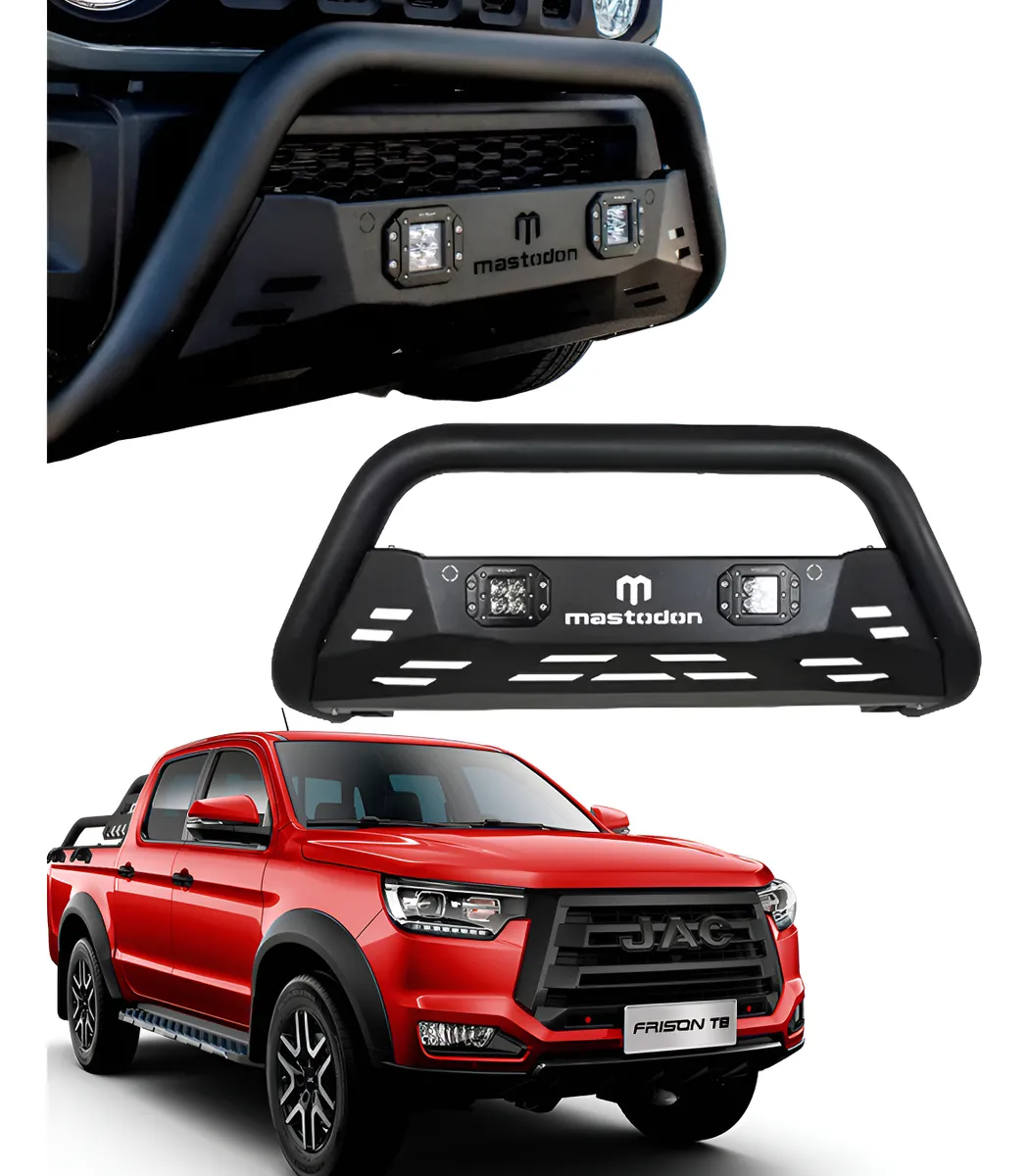 Burrera Delantera Rage 2 Faros P/ Jac Frison T8 2020 - 2024 - Image 1