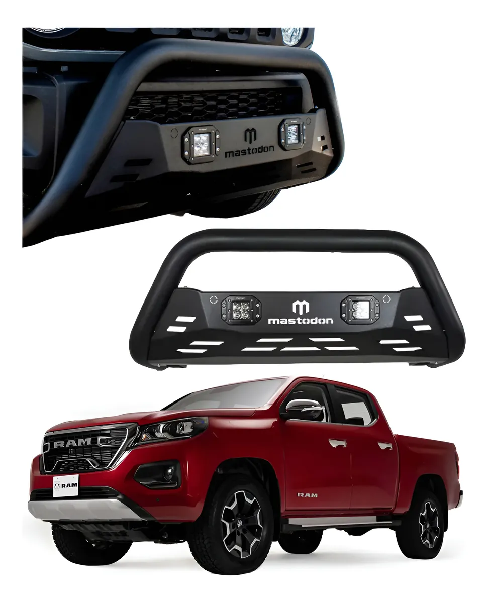 Burrera Delantera Tumbaburros Rage Para Ram 1200 2024 - 2025 - Image 1