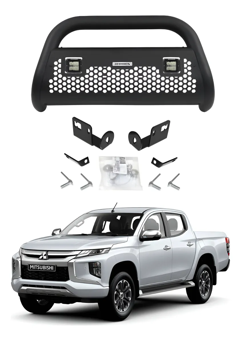 Burrera Defensa Rc2 Lr2 C/luz Mitsubishi L200 2016 - 2022 - Image 1