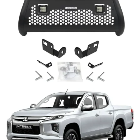 Burrera Defensa Rc2 Lr2 C/luz Mitsubishi L200 2016 - 2022