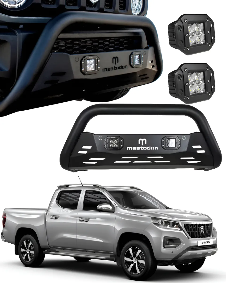 Kit Burrera Rage Peugeot Landtrek 2020 - 2024 + 2 Luces Led - Image 1