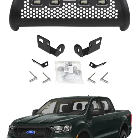 Burrera Defensa Rc2 Lr4 C/ Luz Ford Ranger 2013 - 2022