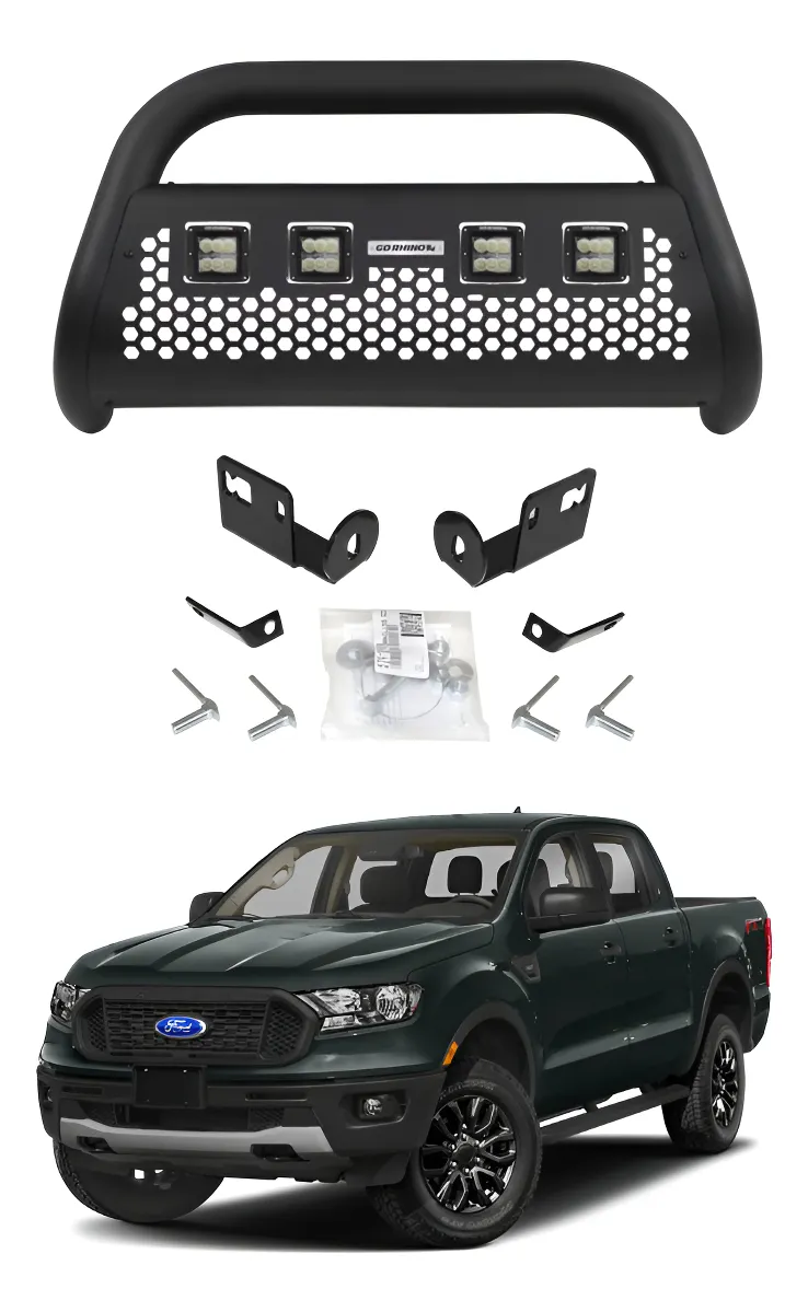 Burrera Defensa Rc2 Lr4 C/ Luz Ford Ranger 2013 - 2022 - Image 1