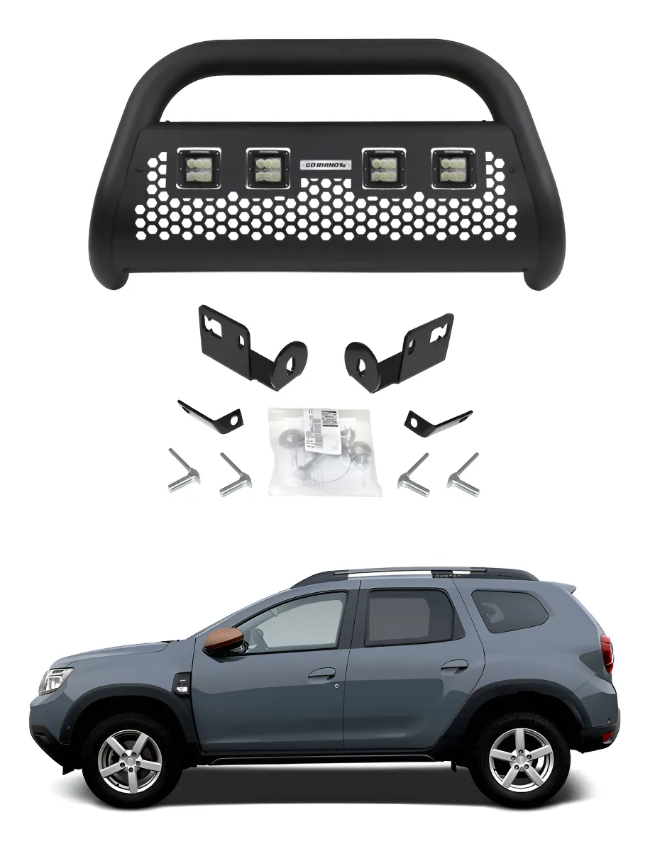 Burrera Defensa Rc2 Lr4 C/ Luz Duster / Oroch 2015 - 2021 - Image 1