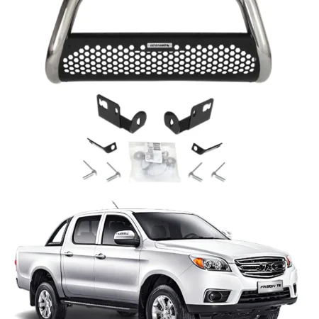 Burrera Defensa Rc2 Inox. Jac Frison T6 2019 - 2023