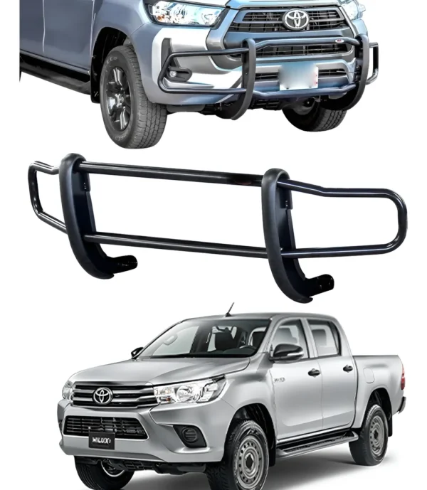 Bumper Delantero Eurobumper Para Toyota Hilux 2016 - 2023