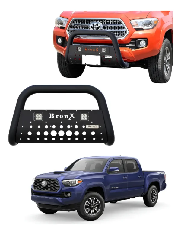 Kit Burrera Black Toyota Tacoma 2016 - 2023 + 2 Faros Led