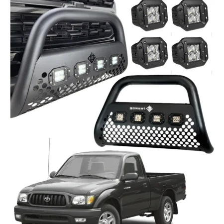 Combo Burrera Para Toyota Tacoma 1995 - 2004 + 4 Luces Led