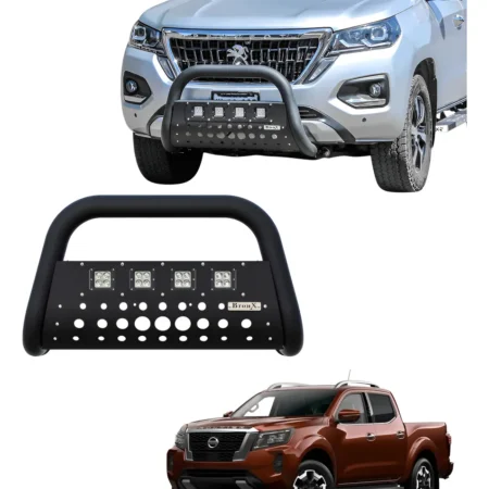 Burrera Black 4 Faros Para Np300, Frontier 4 Cil 2016 -2020