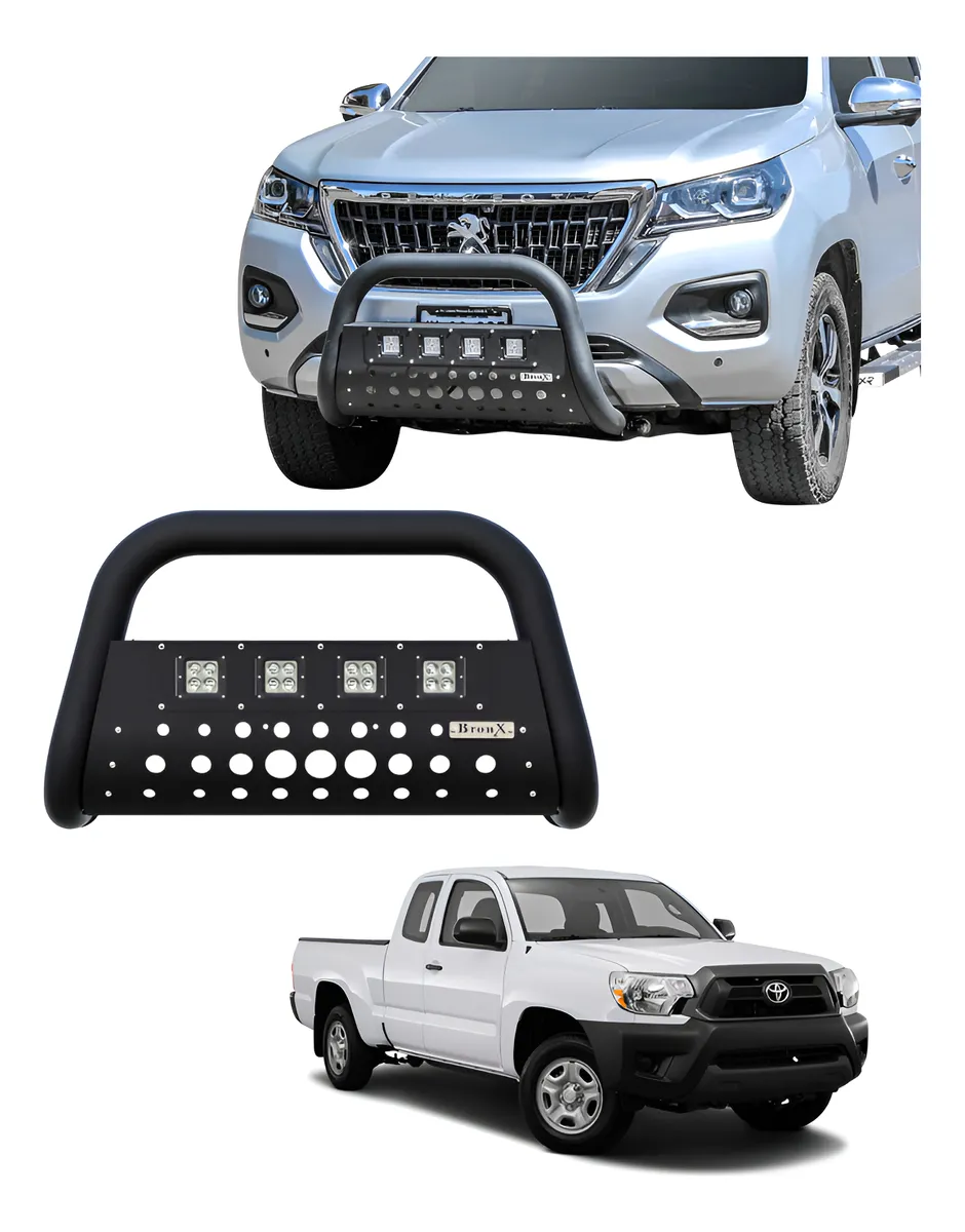 Burrera Black 4 Faros Para Toyota Tacoma 2006 -2015 - Image 1