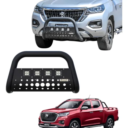 Burrera Black 4 Faros Para Changan Hunter 2024