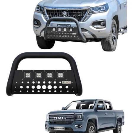 Burrera Black 4 Faros Para Jmc Grand Avenue - 2024