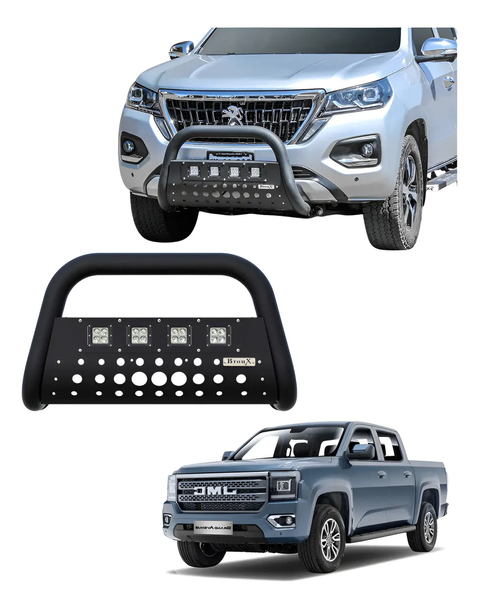 Burrera Black 4 Faros Para Jmc Grand Avenue - 2024 - Image 1