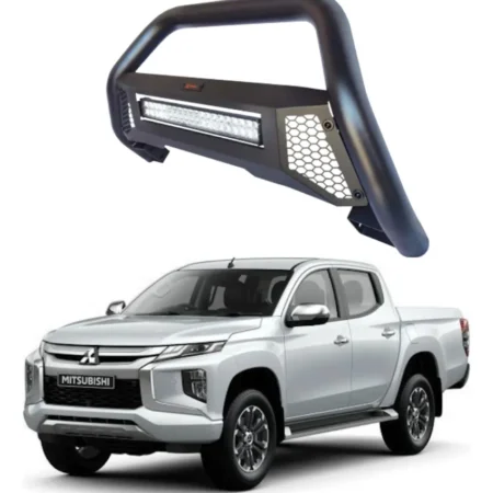Burrera Tumbaburros Con Barra Led Mitsu L200 2020 - 2024