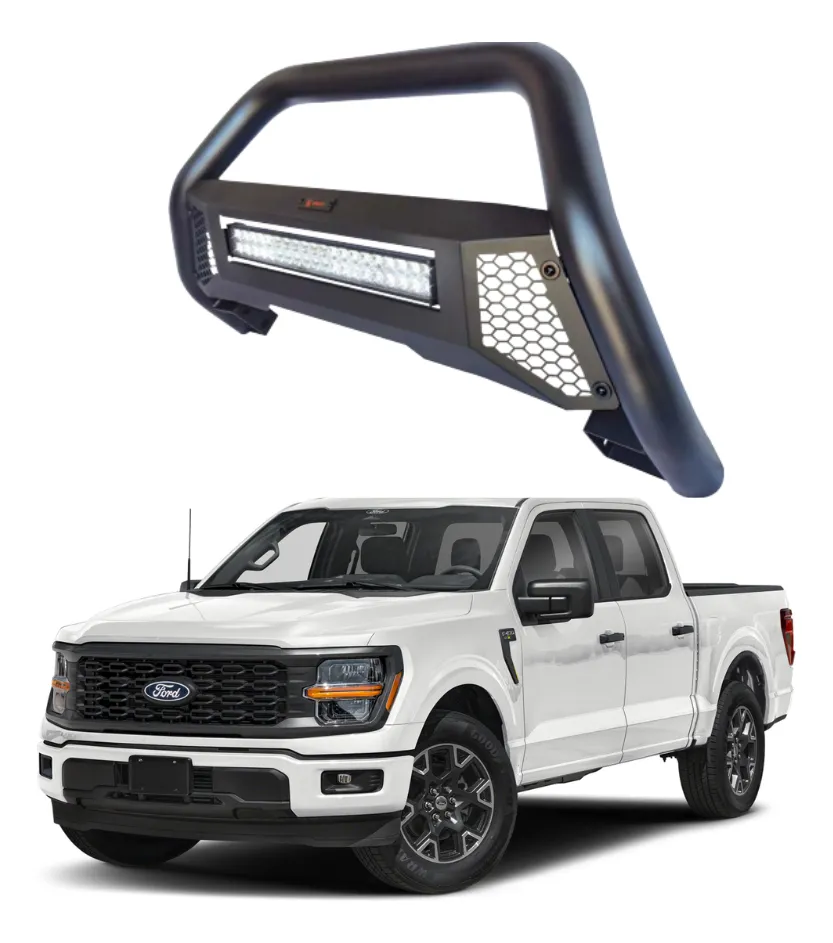 Burrera Tumbaburros Con Barra Led F-150 2018 2025 - Image 1