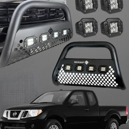 Combo Burrera Ultra Bar Frontier V4 2011 - 2015 + 4 Faros