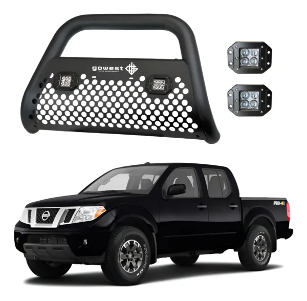 Kit Burrera Ultra Bar Frontier Pro 4x V6 2008 - 2020 + 2 Led