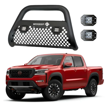 Kit Burrera Ultra Bar Frontier Np300 2016 - 2022 + 2 Faros
