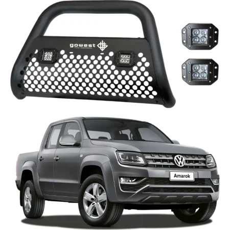 Kit Burrera Ultra Bar Volkswagen Amarok 2010-2020 + 2 Faros