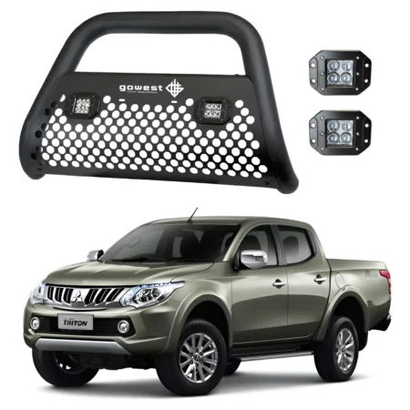 Kit Burrera Ultra Bar Mitsubishi L200 2008 - 2015 + 2 Faros