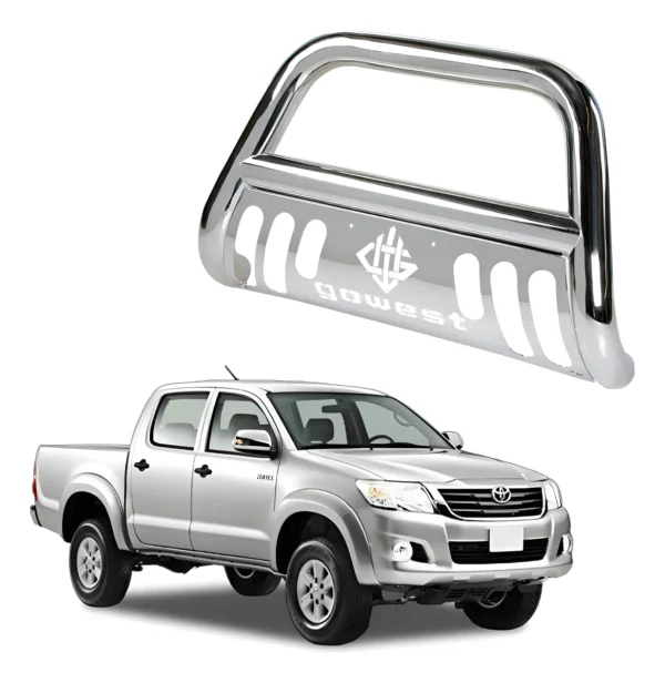 Burrera Protector Bar Toyota Hilux 2005 - 2015 Cromada