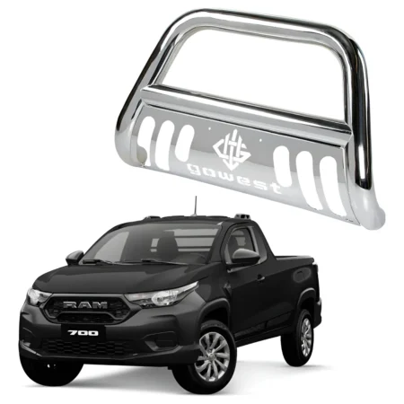 Burrera Protector Bar Cromada Ram 700 2021 - 2022 +
