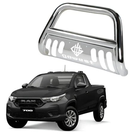 Burrera Protector Bar Cromada Ram 700 2021 - 2022 +