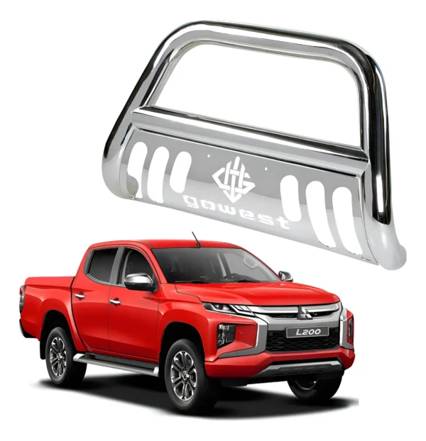 Burrera Protector Bar Cromada Mitsubishi L200 2020 - 2022