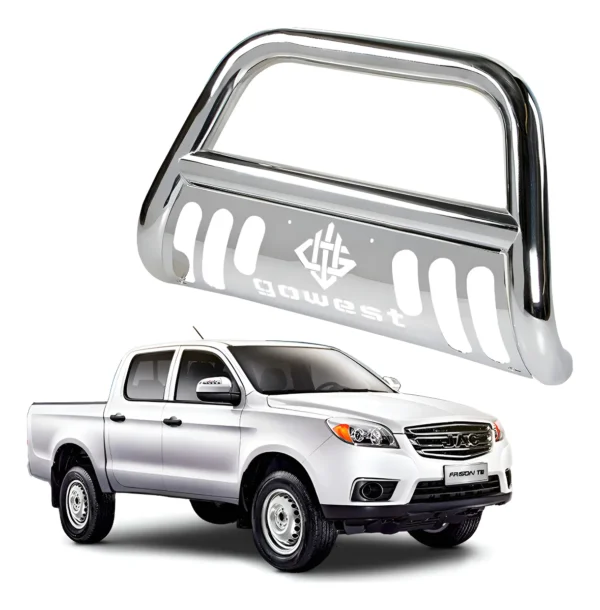 Burrera Protector Bar Cromada Jac Frison T6 2019 - 2022 +