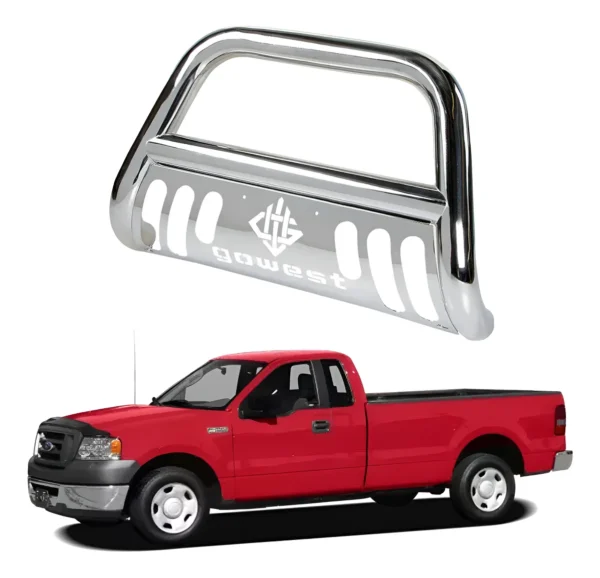 Burrera Protector Bar Cromada Ford Lobo 2004-2008 S/ganchos