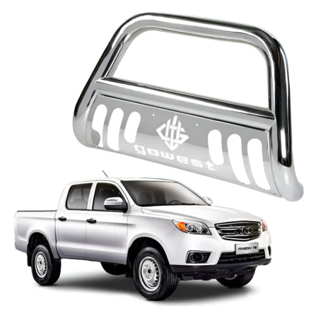 Burrera Protector Bar Cromada Jac Frison T6 2019 - 2022 +