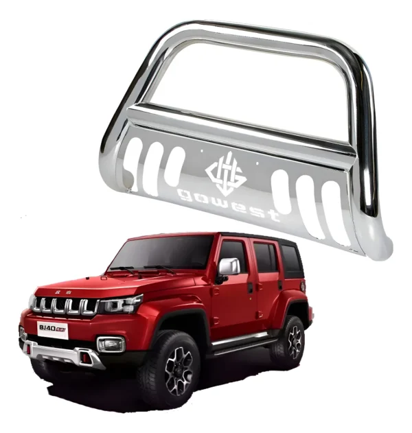 Burrera Protector Bar Cromada Baic Bj40 2019 - 2021 +