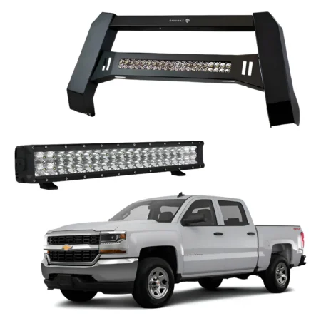 Kit Burrera Baja Bar Chevrolet Silverado 2007 - 2018 + Barra