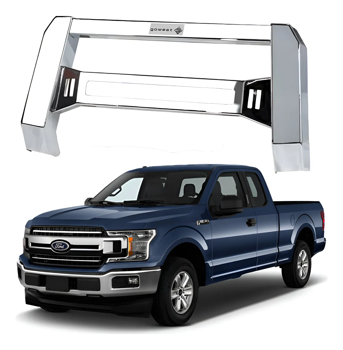 Burrera Baja Bar Cromada Ford F150 Lobo 2015 - 2020 - Image 1