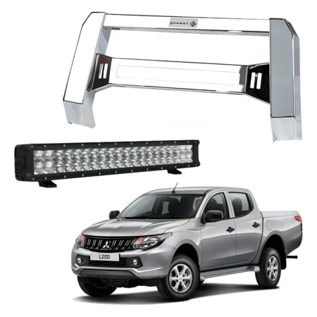 Kit Burrera Baja Bar Mitsubishi L200 2016 - 2019 + Barra Led