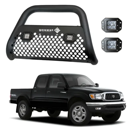 Combo Burrera Ultra Bar Toyota Tacoma 1995 - 2004 + 2 Faros