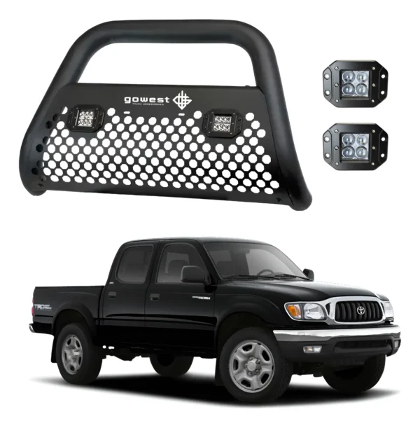 Combo Burrera Ultra Bar Toyota Tacoma 1995 - 2004 + 2 Faros