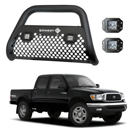 Combo Burrera Ultra Bar Toyota Tacoma 1995 - 2004 + 2 Faros