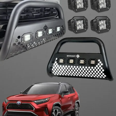 Kit Burrera Ultra Bar Toyota Rav4 2019 - 2022 + 4 Faros Led