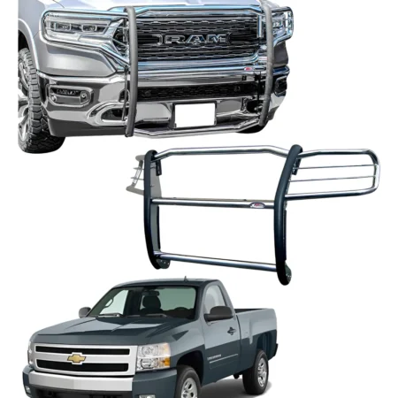 Burrera Super Bronco Cromada Silverado New Line 2007 - 2013