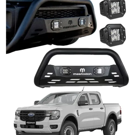 Kit Burrera Rage Para Ford Ranger 2013 - 2022 + 2 Luces Led