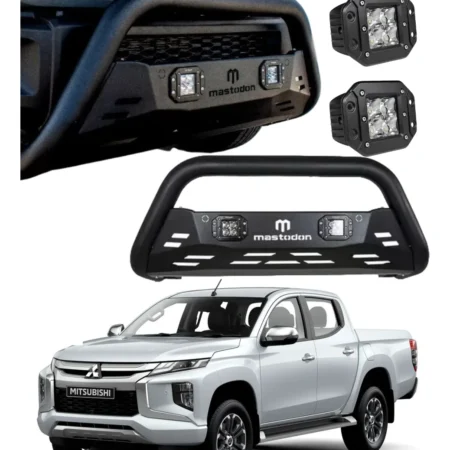 Combo Burrera Rage Mitsubishi L200 2020 - 2022 + 2 Luces Led