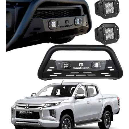 Combo Burrera Rage Mitsubishi L200 2020 - 2022 + 2 Luces Led
