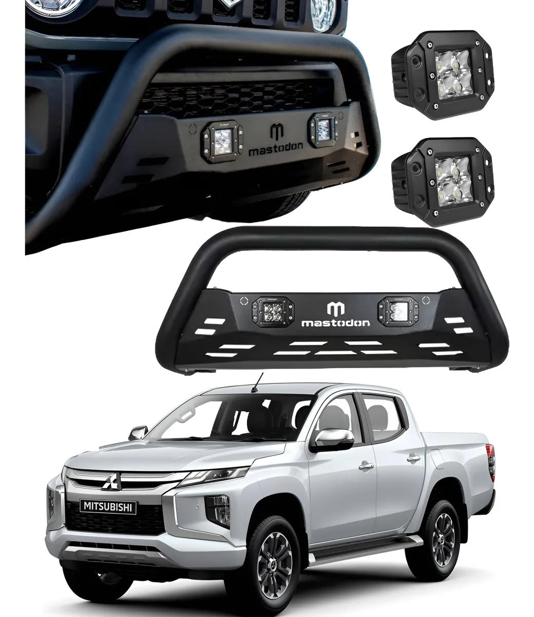 Combo Burrera Rage Mitsubishi L200 2020 - 2022 + 2 Luces Led - Image 1