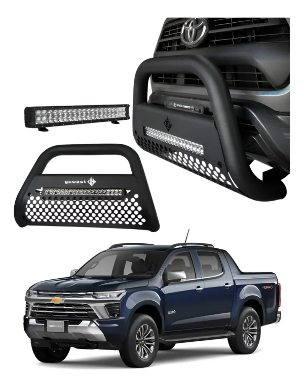 Kit Burrera Ultra Bar Chevrolet S10 2016 - 2020 + Barra Led