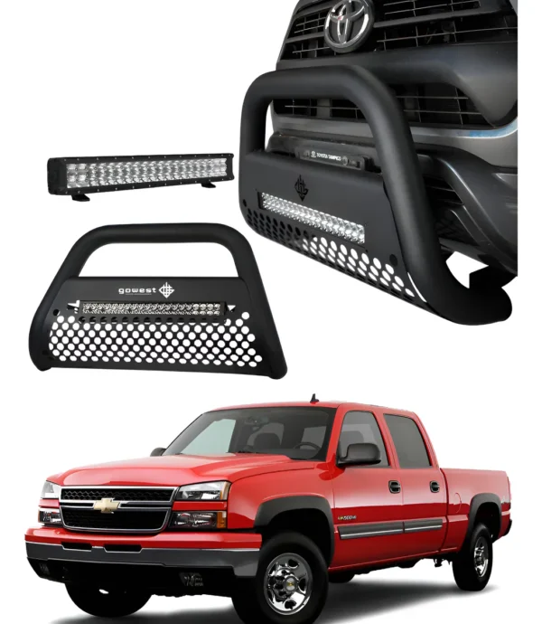 Kit Burrera Ultra Bar Silverado 2003 - 2006 + Barra Luz Led