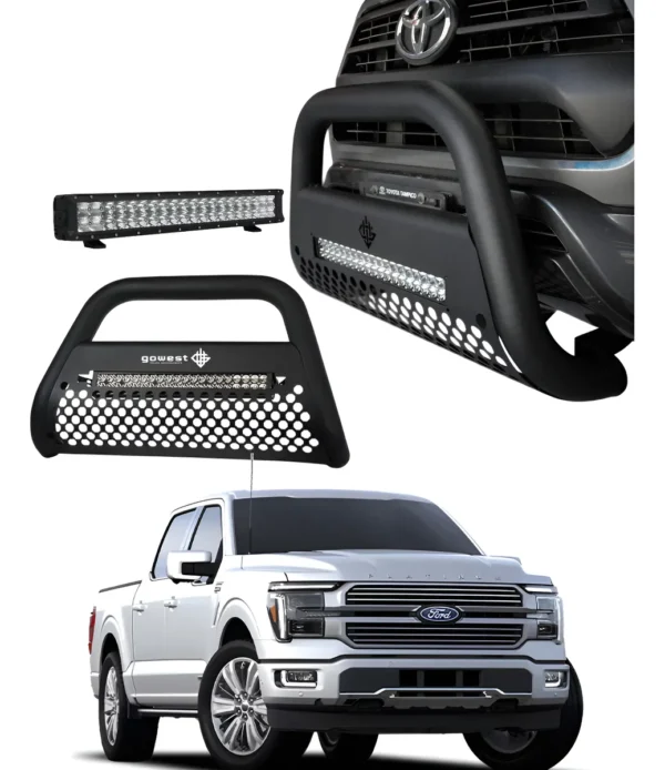 Kit Burrera Ultra Bar Ford F150 Lobo 2009 - 2024 + Barra Led