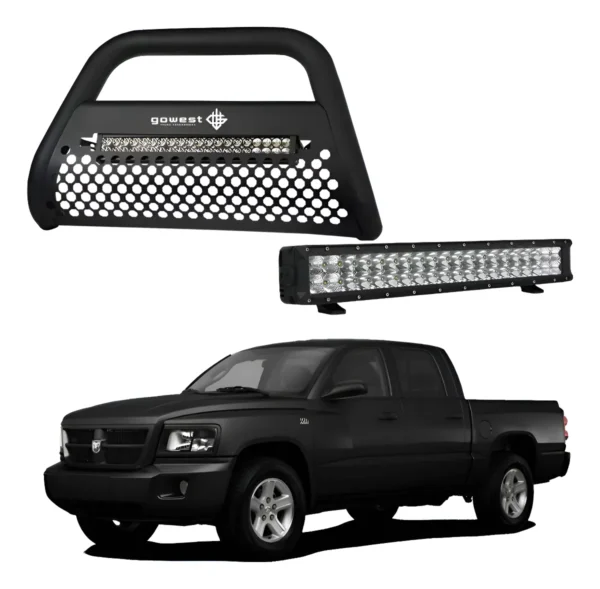 Combo Burrera Ultra Bar Dodge Dakota 2005 - 2012 + Barra Led