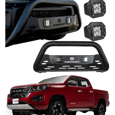 Combo Burrera Rage Para Ram 1200 2024 - 2025 + 2 Faros Led